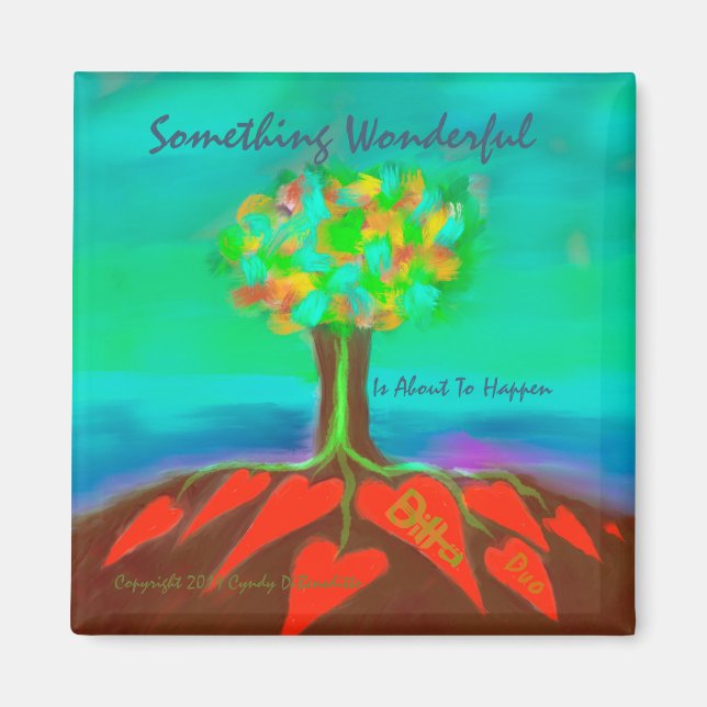 Ditto Duo magnet Something Wonderful! (Front)