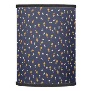 Ditzy Florals in Cream and Yellow Lamp Shade