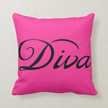 Diva American Mojo Pillows by Allita at Zazzle