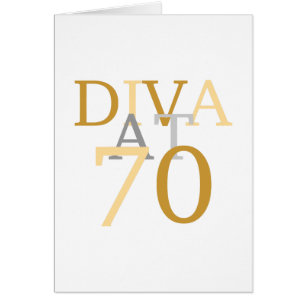 Diva At 70 Cards