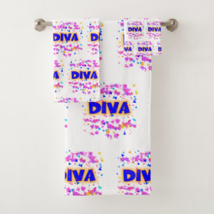 DIVA  BATH TOWEL SET