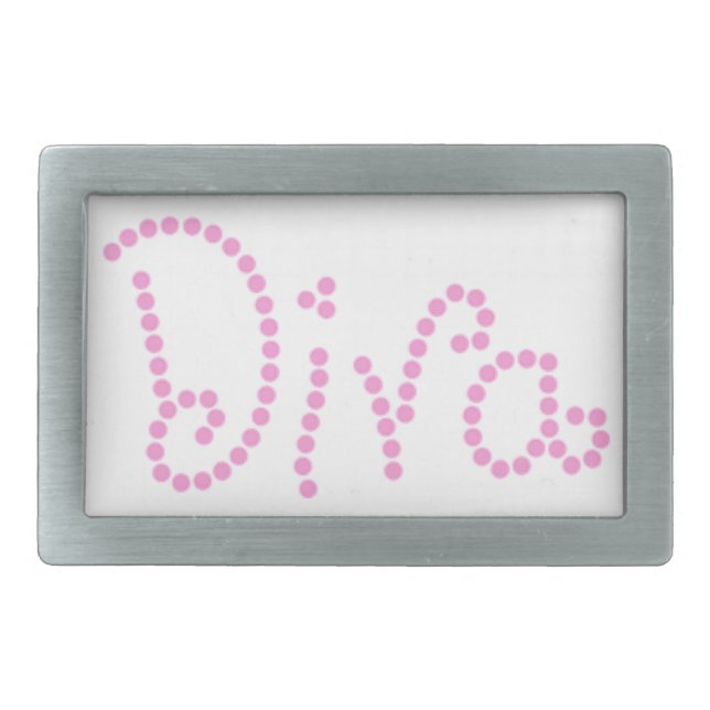 Diva Belt Buckle (Front)