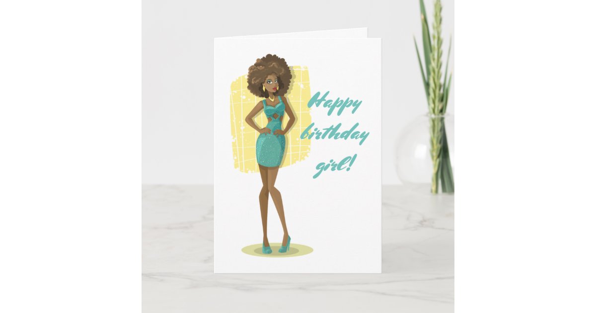 diva birthday card for her | Zazzle.com