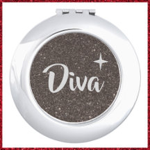 Diva Designs Compact Mirrors & Makeup Tools