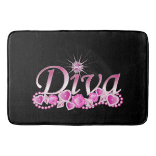 Diva Bling Bath Mat