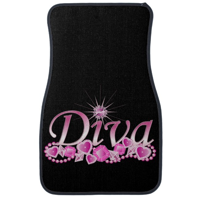 Diva Bling Car Mat (Front)