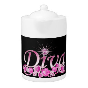 Diva Bling Teapot