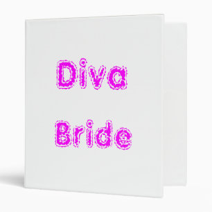 Diva Bride 3 Ring Binder