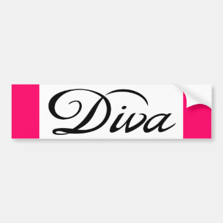 diva bumper sticker