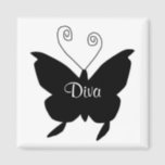 Diva Butterfly I Magnet