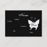 Diva Butterfly I Profile Card - Cusomizable