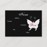 Diva Butterfly I Profile Card - Cusomizable