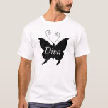 Diva Butterfly T-Shirt