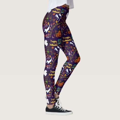 Diva Dachshunds Halloween Leggings