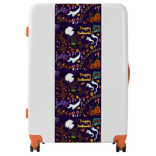 Diva Dachshunds Halloween Luggage