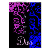 Diva Designer Name Card (Front)