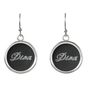 Diva "Diamond Bling" Earrings