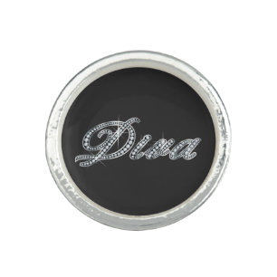 Diva "Diamond Bling"  Ring