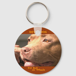 DIVA DOG Up Close & Personal Keychain