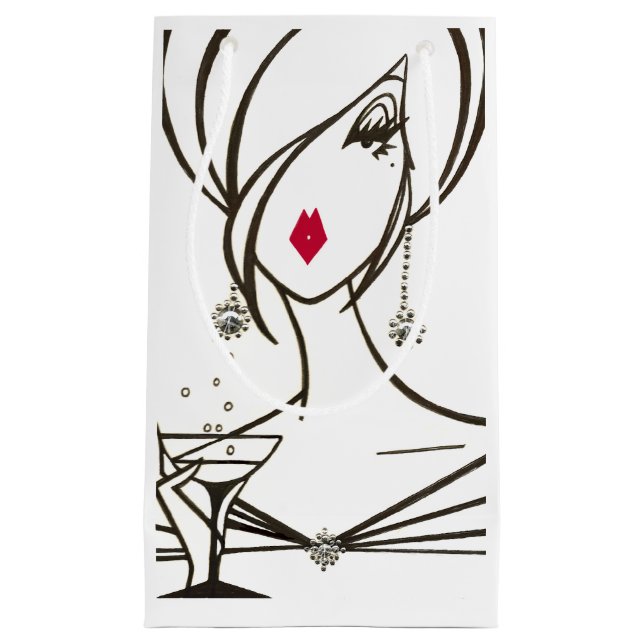 “Diva Fabulous” Small Gift Bag (Front)