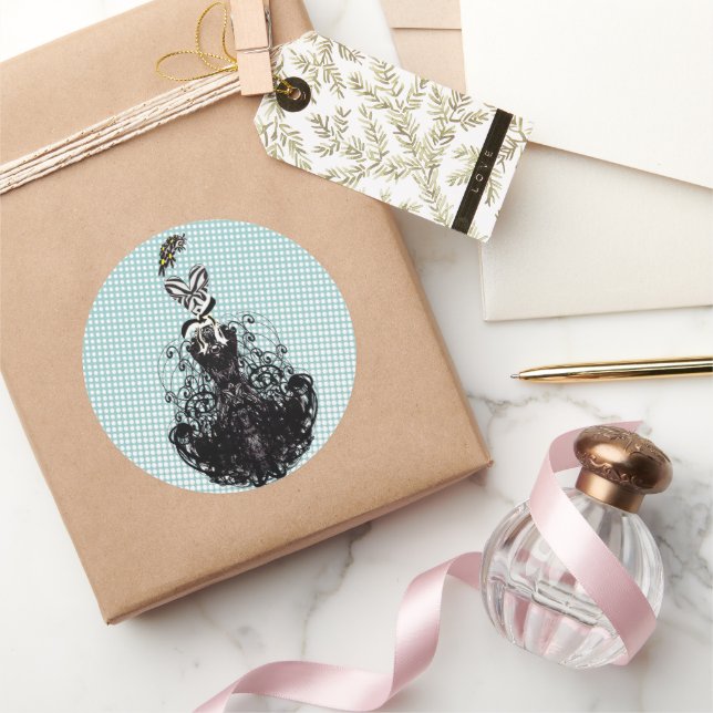 Diva Fashion Sticker - White Dots (Gifting)