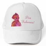 Diva Fashionista Autumn Reds Hat