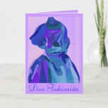 Diva Fashionista In Blue I Invitation