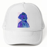 Diva Fashionista In Blue I Trucker Hat