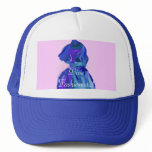 Diva Fashionista In Blue I Trucker Hat