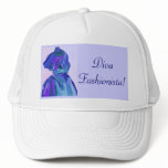 Diva Fashionista In Blue I Trucker Hat