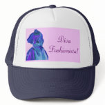 Diva Fashionista In Blue I Trucker Hat