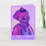 Diva Fashionista In Blue Invitation