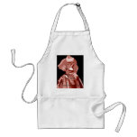 Diva Fashionista In Neutral Chef Apron