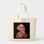 Diva Fashionista In Neutral Large Tote Bag