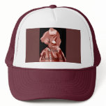 Diva Fashionista In Neutral Trucker Hat