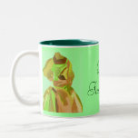 Diva Fashionista In Spring Two-Tone Coffee Mug