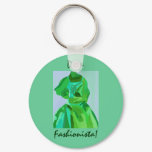 Diva Fashionista In Summer Keychain