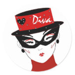 "Diva I" Sticker