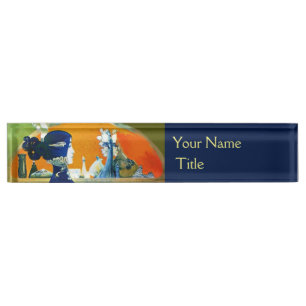 DIVA IN BLUE /HAIR BEAUTY FASHION NAMEPLATE