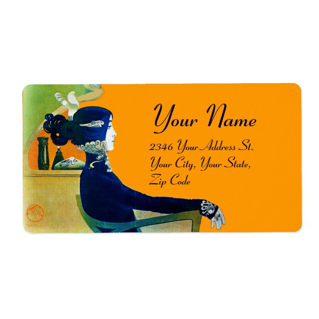 DIVA IN BLUE LABEL (Front)