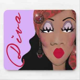 "DIVA is a four letter word..."  Mousepad