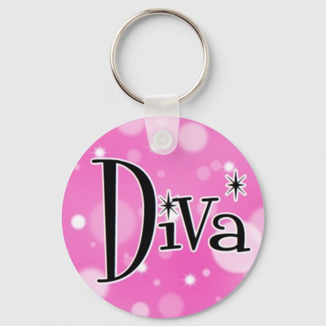 Diva keychain (Front)