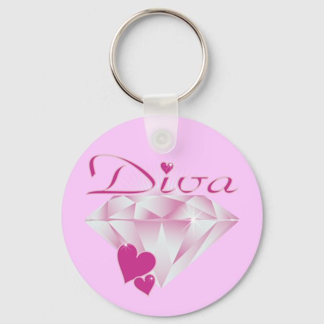 Diva Keychain (Front)