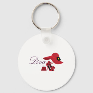 Diva Keychain