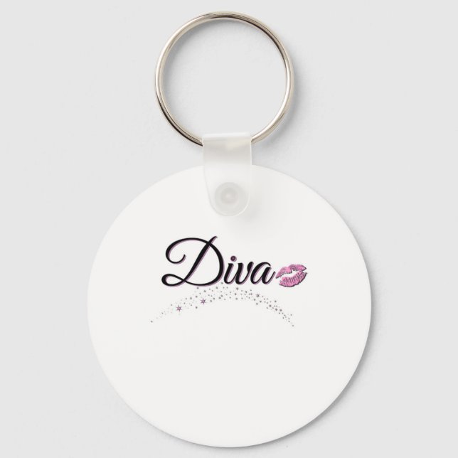 Diva Keychain (Front)