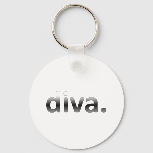 Diva Keychain (Front)