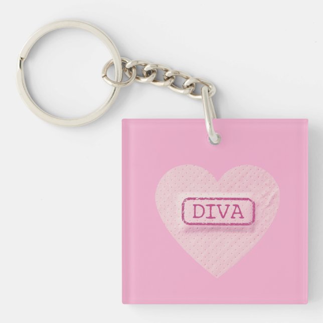 Diva Keychain (Front)