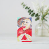 Diva Love Business Card (Standing Front)
