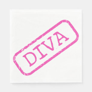 "DIVA" NAPKINS