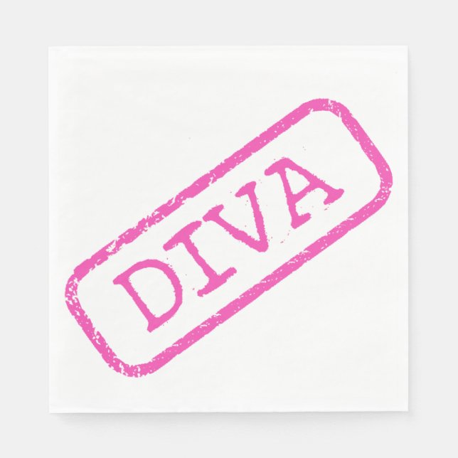 "DIVA" NAPKINS (Front)